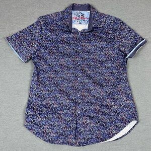 Robert Graham Multicolor Patterned Button Down Shirt